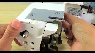 Esconder la cuchilla de la OVERLOCK