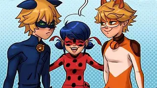 A Dog, A Cat And A Ladybug | Miraculous Ladybug Comic Dub