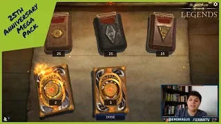 The Elder Scrolls Legends | Elder Scrolls 25th Anniversary Mega Pack Opening