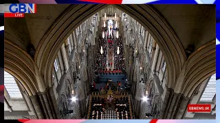 Queen Elizabeth II’s coffin enters Westminster Abbey
