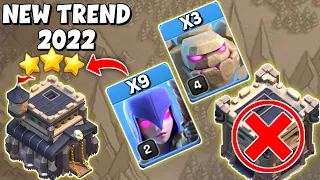 TH9 Golem Witch Attack Strategy Without CC | Town hall 9 Witch Slap Attack Clash of clans - COC