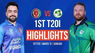 FULL HIGHLIGHTS | Afghanistan vs Ireland | 1st T20I | Ireland Tour of Afghanistan 2024 | ACB