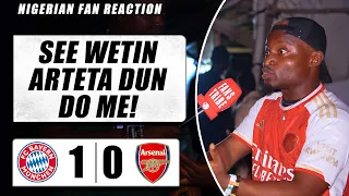 BAYERN MUNICH 1-0 (3-2)ARSENAL ( Godfrey - NIGERIAN FAN REACTION ) - UCL HIGHLIGHTS 23-24