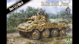 New releases and other modeling news including Das werk 1/16 Sd.Kfz 234/2 Puma.