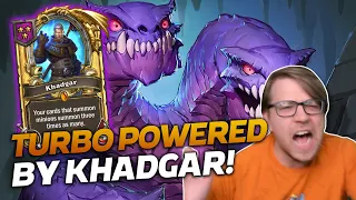 Turbo Powered Game From GOLDEN KHADGAR | Hearthstone Battlegrounds | Savjz