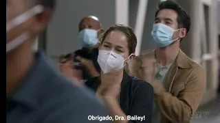 #Station19: 4x01 - Firefighters honor Gray Sloan doctors with applause for pandemic work