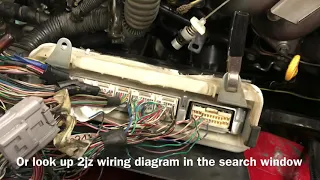 How wire a 2jz ge ecu and immobilizer
