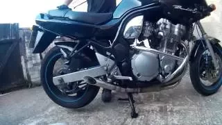 Suzuki Bandit 600 shorty gp exhaust change