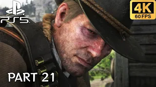 RED DEAD REDEMPTION 2 Gameplay Walkthrough (Part 21) FULL GAME [4K 60FPS ULTRA] - No Commentary