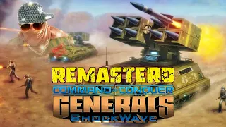 Command And Conquer | Shockwave Remastered | Best And The Best Strategy!!! - Brutal Soldiers