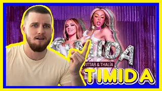 TÍMIDA by PABLLO VITTAR & THALIA REACT!! | AUSTRALIANO!!