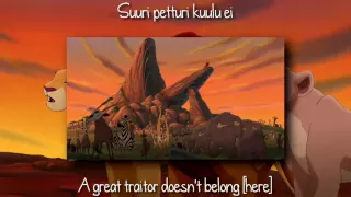 The Lion King 2 - Not One Of Us (Finnish) S+T [HD]