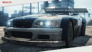 Need for Speed™ Most Wanted (2012) Beating Most Wanted BMW M3 GTR