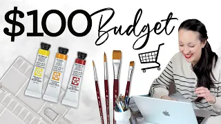 Everything you need for under $100 🎨 Watercolor Supply list from a pro