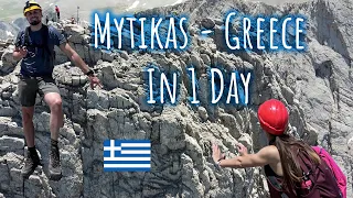 Изкачване на първенеца на Олимп - връх Митикас за един ден! Mount Mytikas in one day!