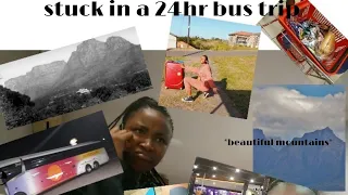 traveling to cape Town vlog//bus trip for 24h, travel with me,