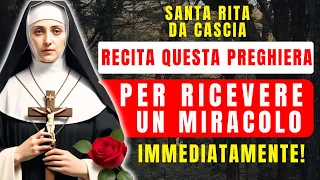 🛑 ¡MOLTO POTENTE! - PREGHIERA MIRACOLOSA A SANTA RITA PER NECESSITÀ DISPERATE E URGENTI OGGI STESSO