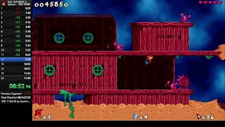 Jazz Jackrabbit 2 speedrun in 17:39 as Spaz - World record on 7/4/2022(sound warning)