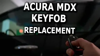 Acura MDX keyfob replacement and reprogramming DIY