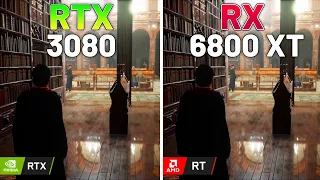 RTX 3080 vs RX 6800 XT - Ray Tracing in 2024