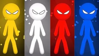 Stickman Party All Random MINIGAMES 1 2 3 4 Player Games 2023 Gameplay