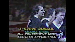 Steve Zungul Scores at 1986 MISL All-Star Game