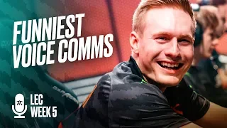 Fnatic's Funniest Voice Comms | Week 5