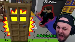 SSundee breaks everyones ears with his auto clicker in Minecraft