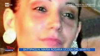 Battipaglia, Maria Rosaria uccisa dal marito - La vita in diretta 21/09/2023