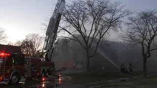 Fire rips through Palatine apartment buildings, displacing dozens