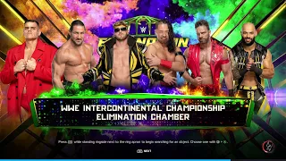 WWE 2K23 6 Man Elimination Chamber Match