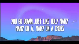 Mary om a cross