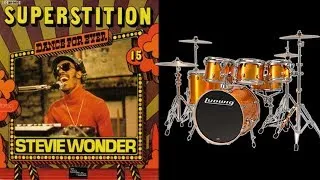 Superstition - Stevie Wonder - Backing Track for Drums