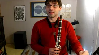 Chestnuts Roasting on an Open Fire - Clarinet 4 practice video