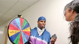 Pulling Up To College Girls Dorms With A SPIN-A-WHEEL!