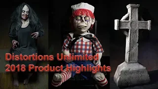 Distortions Unlimited 2018 Halloween & Haunt Prop Highlights