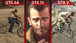 THE BIG GTA COMPARISON 2 | GTA SA vs. GTA IV vs. GTA V | PC | ULTRA