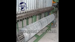 Galvanized hexagonal wire mesh