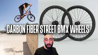 We Built The Worlds Lightest Carbon Fiber Street BMX Wheelset!