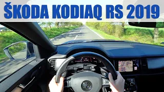 2019 Škoda Kodiaq RS, 4K POV TEST: Rychlé SUV