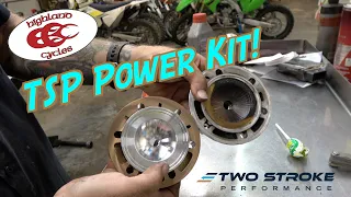 TSP 300XC TBI Power Kit Install | Two Stroke Performance TBI High Compression Head and ECU Tune