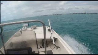 2014 Mako 17 Pro Skiff in Choppy Seas - Florida Keys