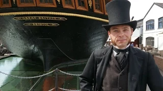 Mr Brunel tells the story of the ss Great Britain - and how she started as a joke!