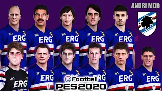 STARTING ELEVEN CLASSIC SAMPDORIA 1991/1992   PES 2020