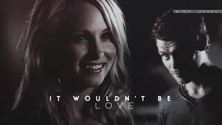 ●AU || Klaus & Caroline || It Wouldn't Be Love