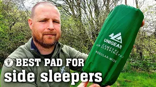 BEST BUDGET Sleeping Pad for side sleepers. unigear camfy p3