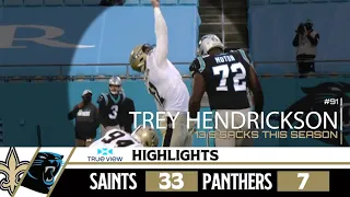 True View Highlights | Saints-Panthers Week 17 | 2020 NFL