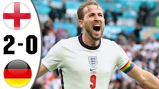 England vs Germany -2-0 Full Extended Highlights & All Goals | EURO Cup 2020 |