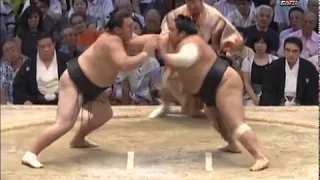 The July sumo tournament 2014, 13-15 days of the Nagoya Basho