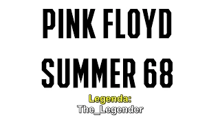 Pink Floyd Summer 68 - legendado Tradução PT-BR